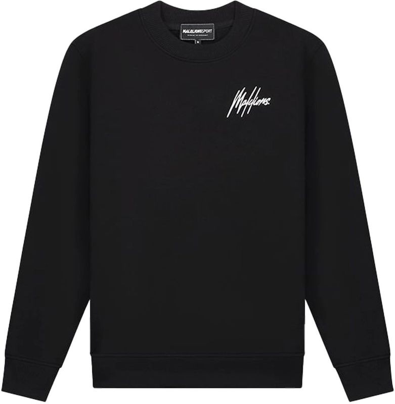 Malelions - Sport Logo Sweater - Zwart - Hoodie