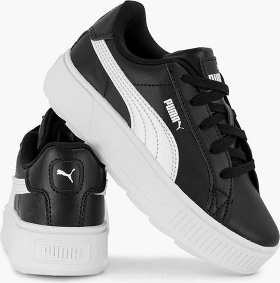 PUMA Kar L PS Lage Sneakers met vetersluiting voor kinderen