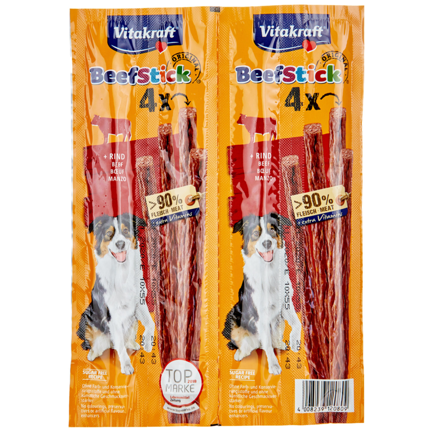 Vitakraft Beef-Stick Hundesnack Rind 4x12g
