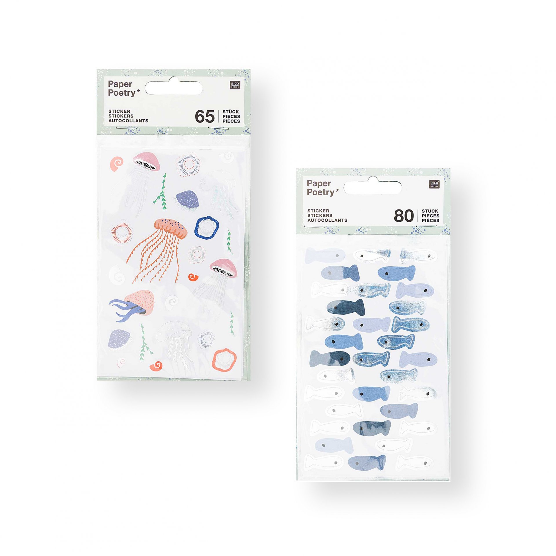 Paper Poetry Sticker selbstklebend, Hotfoil