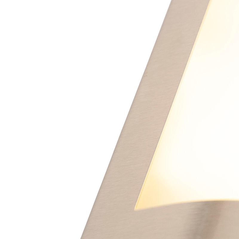 Moderne buitenwandlamp RVS IP44 - Mira