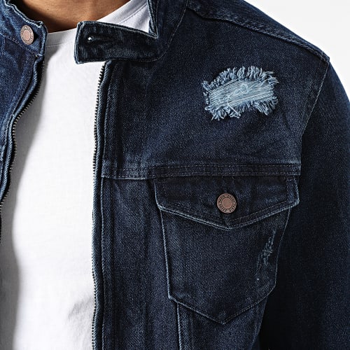 Veste Jean ZVS-012 Bleu Brut