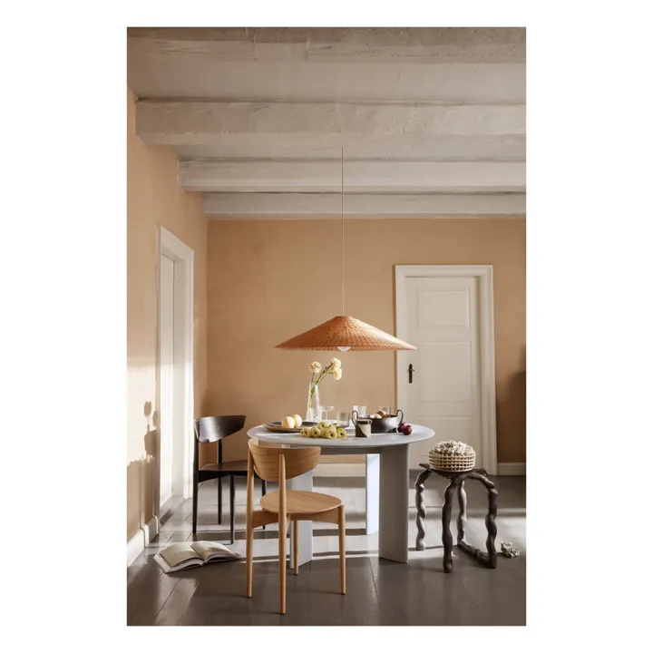 Ferm Living Abat-jour Dou en rotin