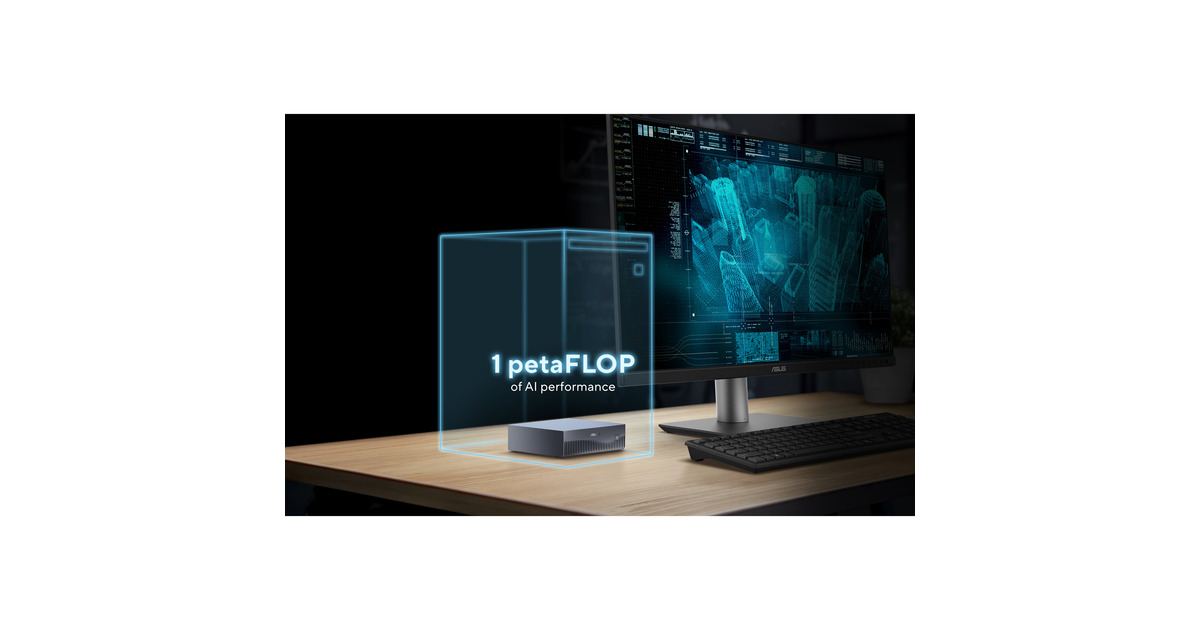 ASUSAscent GX10 ARM v9.2-A 128/4 mini-pc  (Donkergrijs | NVIDIA GB10 Grace Blackwell | DGX Spark | NVLink-C2C | 128 GB | 4 TB SSD)