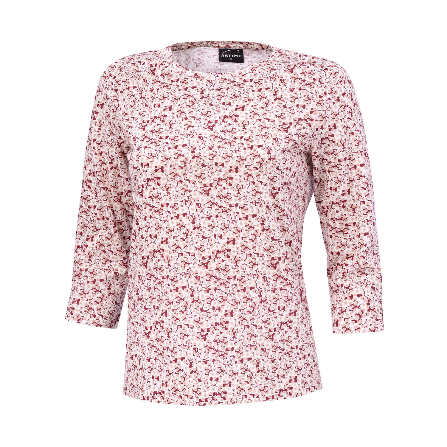 Bedrucktes Shirt mit 3/4 Ärmeln