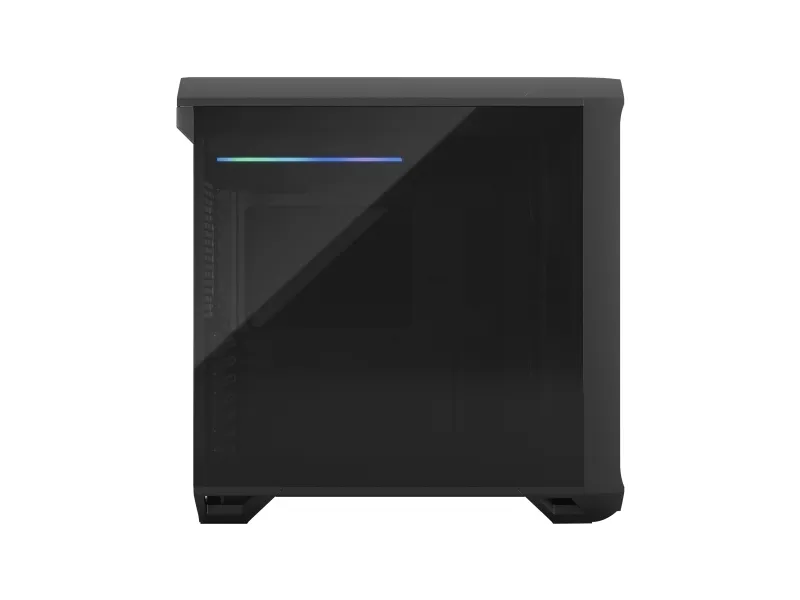 Fractal Design Torrent Compact - Tower - udvidet ATX - ingen strømforsyning (ATX) - sort TG mørk tone - USB/Lyd