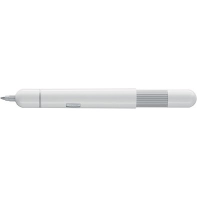 Stylo à bille rétractable pico rose fluo