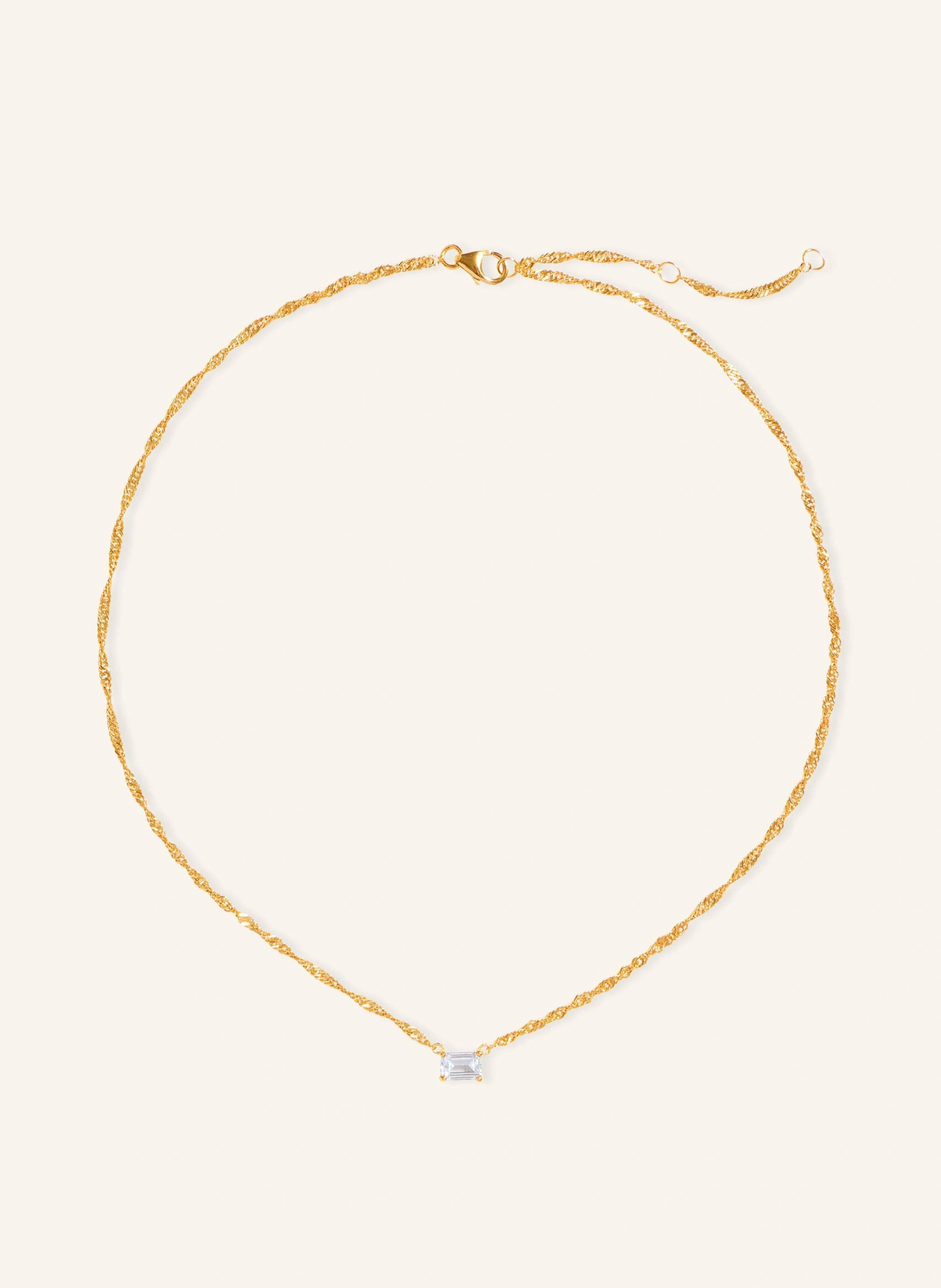 OHH LUILU Halskette SUZIE BAGUETTE by GLAMBOU