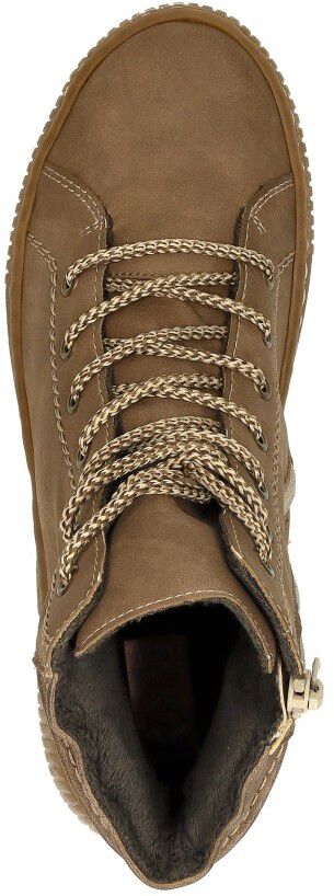 Rieker Veterschoenen Hoog taupe