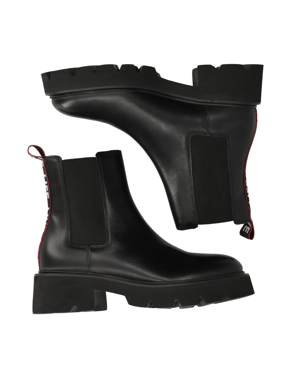 Glattleder Chelsea Boot