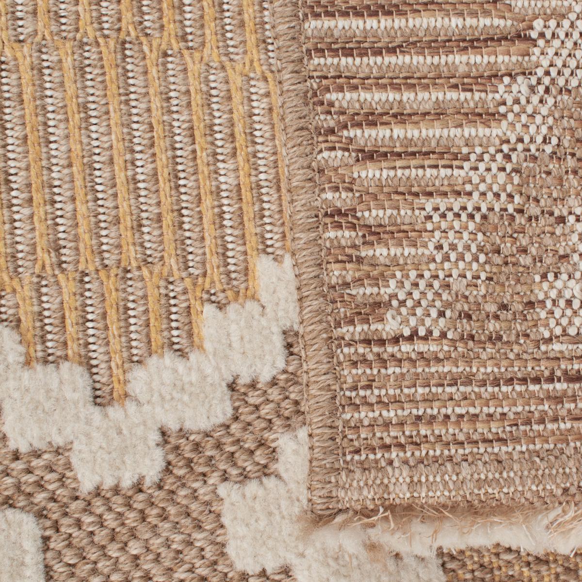 Tapis extérieur jaune 120x170 cm