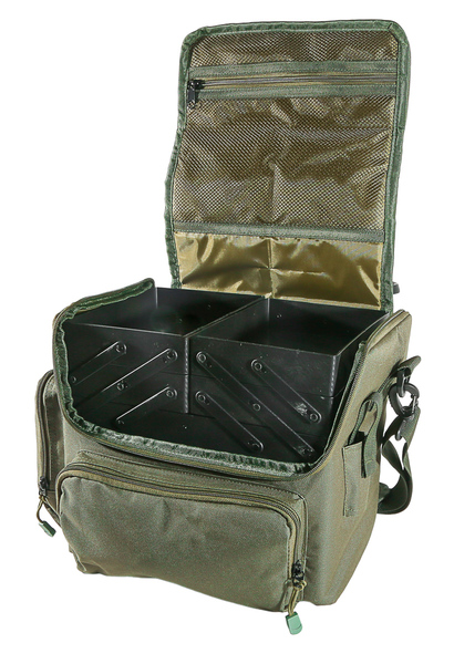 Ultimate Folding Tackle Box Bag (Sac et Boîte de Pêche en Un)