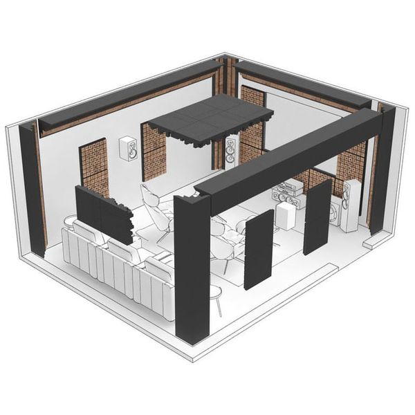 t.akustik Cinema Room Set S Premium