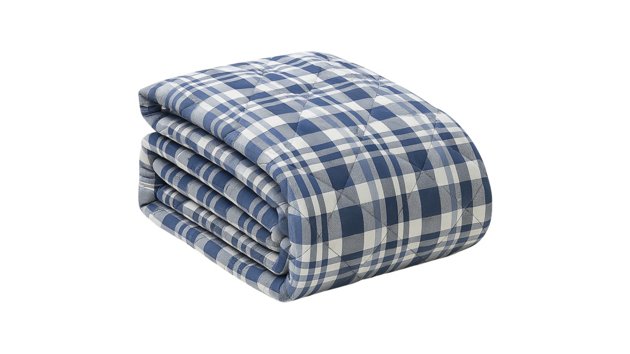 HappyBed Tartan - dekbed zonder overtrek