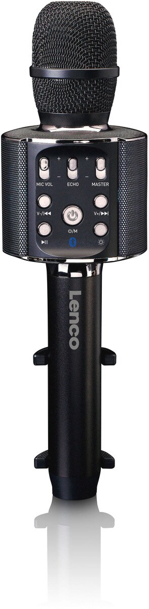 LENCO BMC-090 Karaoke-Mikrofon, schwarz