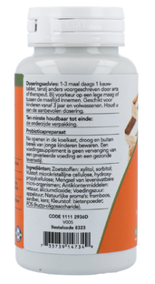 NOW BerryDophilus Kids Biotica Kauwtabletten 60TB