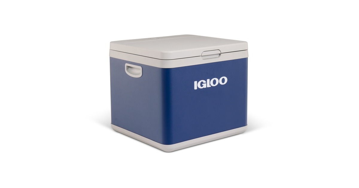 IglooIH45 AC/DC hybride koelbox  (Donkerblauw/wit, 43 liter)