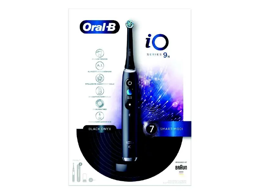 Oral-B iO Series 9N - Elektrisk tandbørste - Sort Onyx