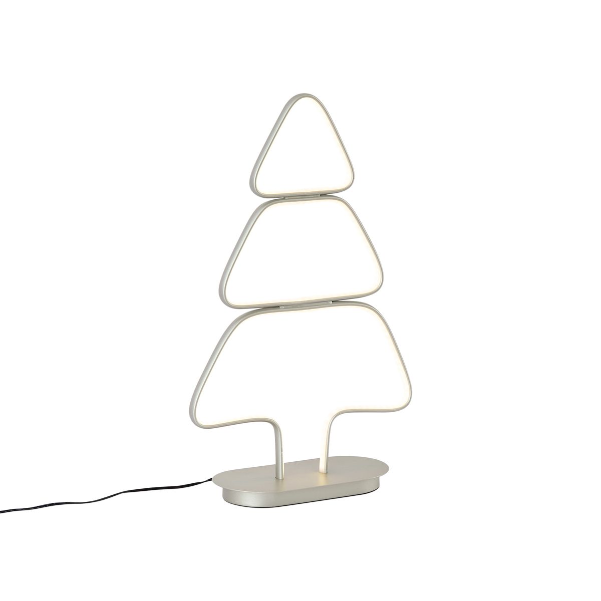 Kerst tafellamp staal kerstboom incl. LED - Arbre