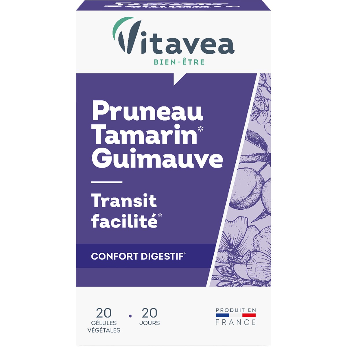 Cure confort transit - Pruneau, tamarin & guimauve - 60 jours