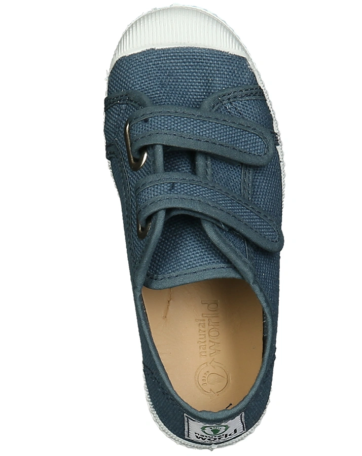 Klett-Stoffschuhe MARINO in blau