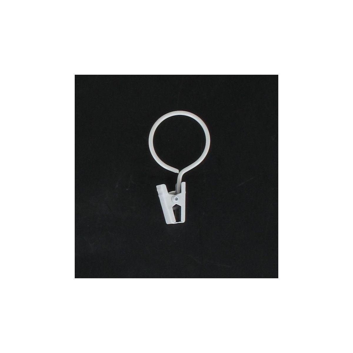 ANNEAU PINCE X 8 BLANC