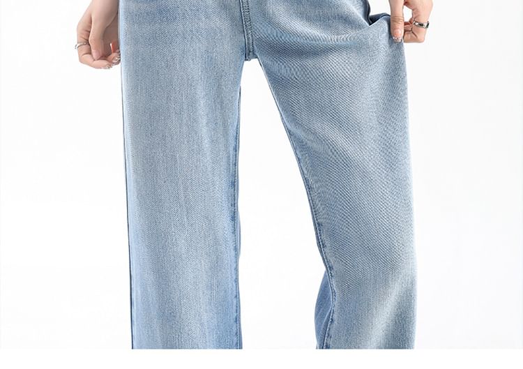 Notica - High Rise Washed Wide Leg Jeans (diverse designs)