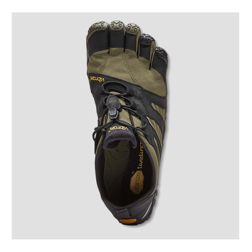 Five Fingers V-TRAIL 2.0 - Chaussures trail Homme lierre/noir