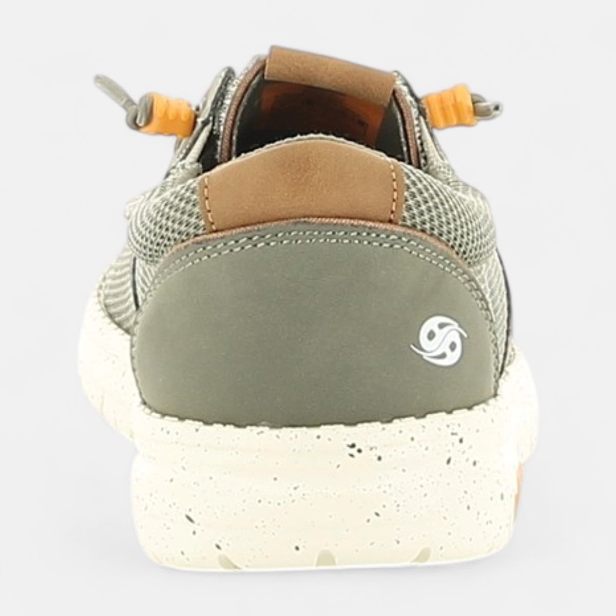Baskets en toile Homme kaki