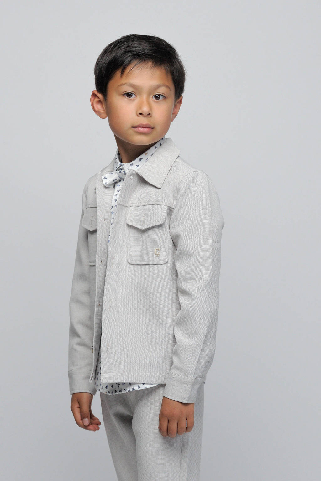 Le Chic Garcon overshirt EVILO beige