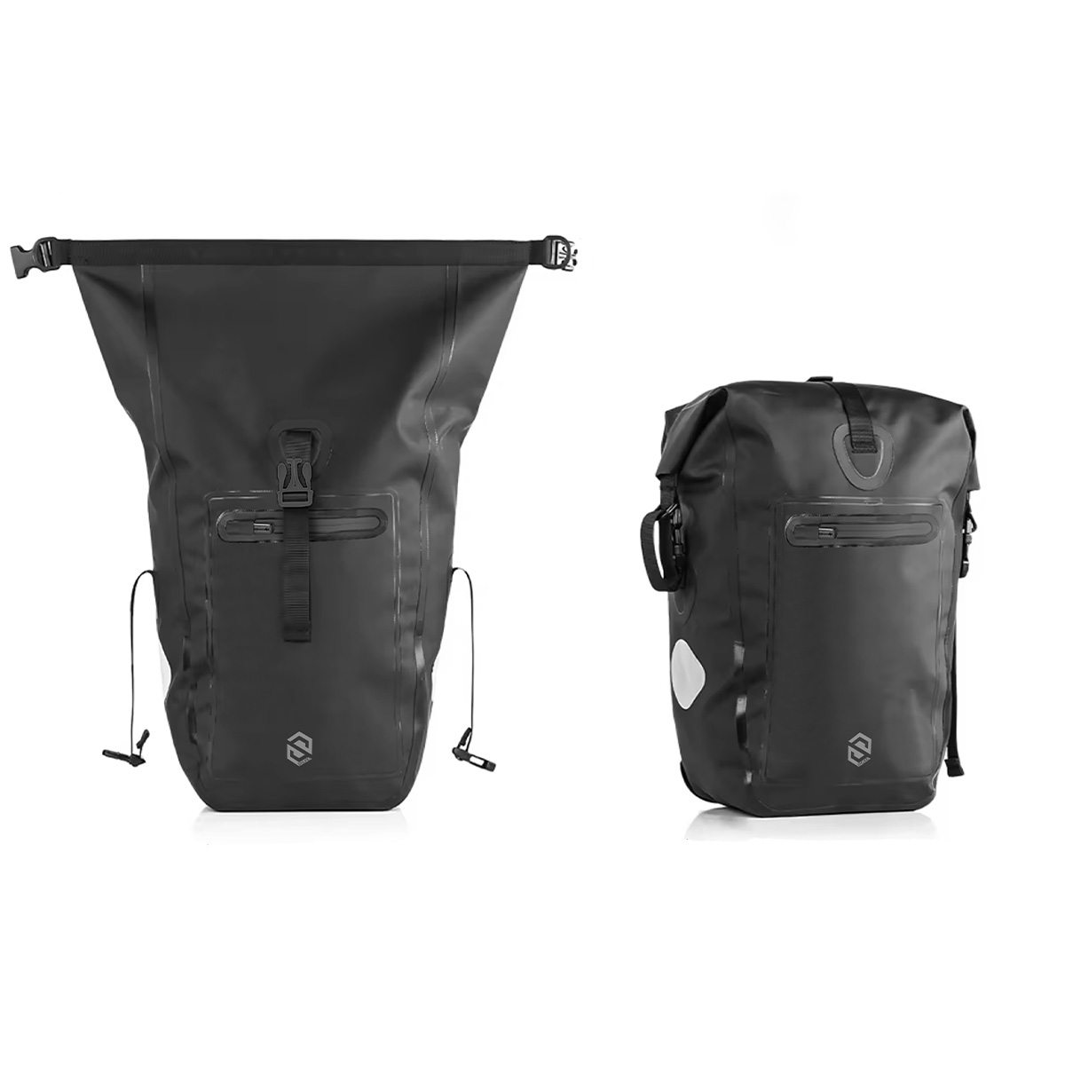 SKUAD Explorer 20 liter roll-up tas - Black