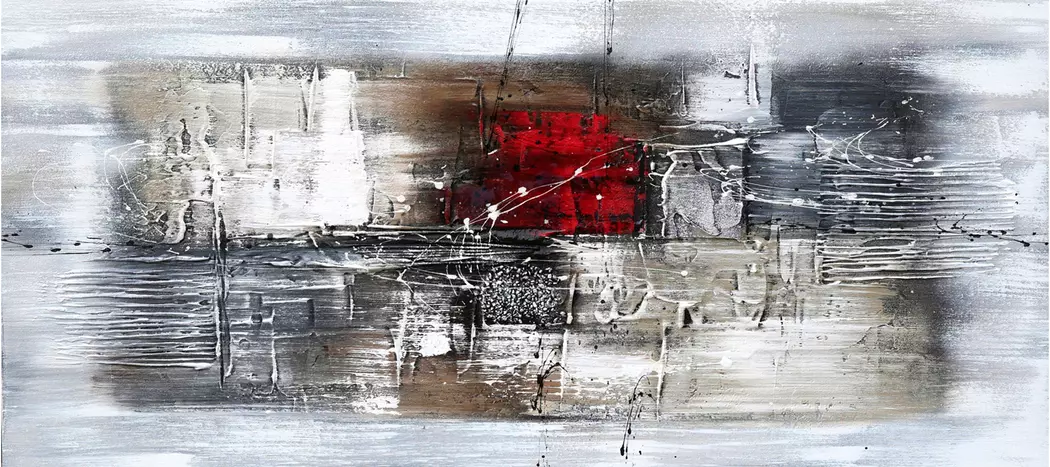 Wandbild 100 x 50 cm Abstract