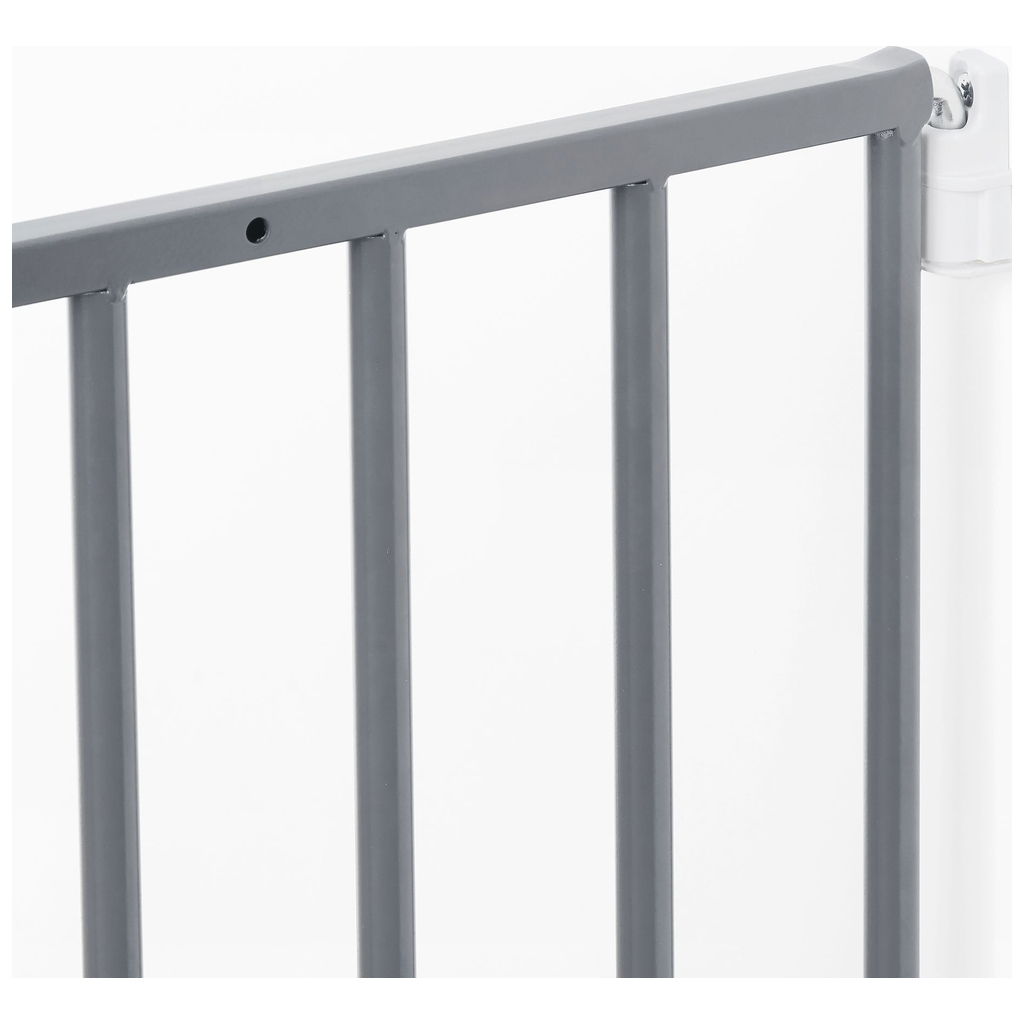 badabullebadabulle   Safe and Protect XL Metal Türschutzgitter grau