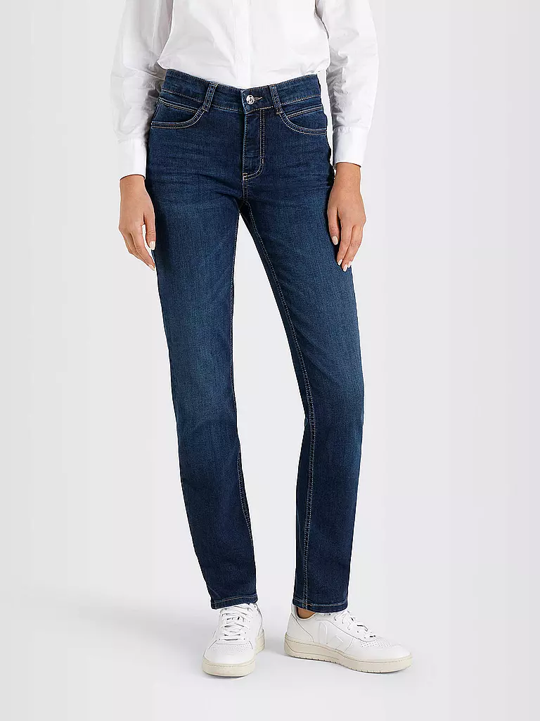 MAC Jeans Slim Fit ANGELA blau