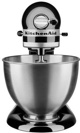 KitchenAid K45SSEOB - Keukenmachine - Zwart - Roestvrij Staal