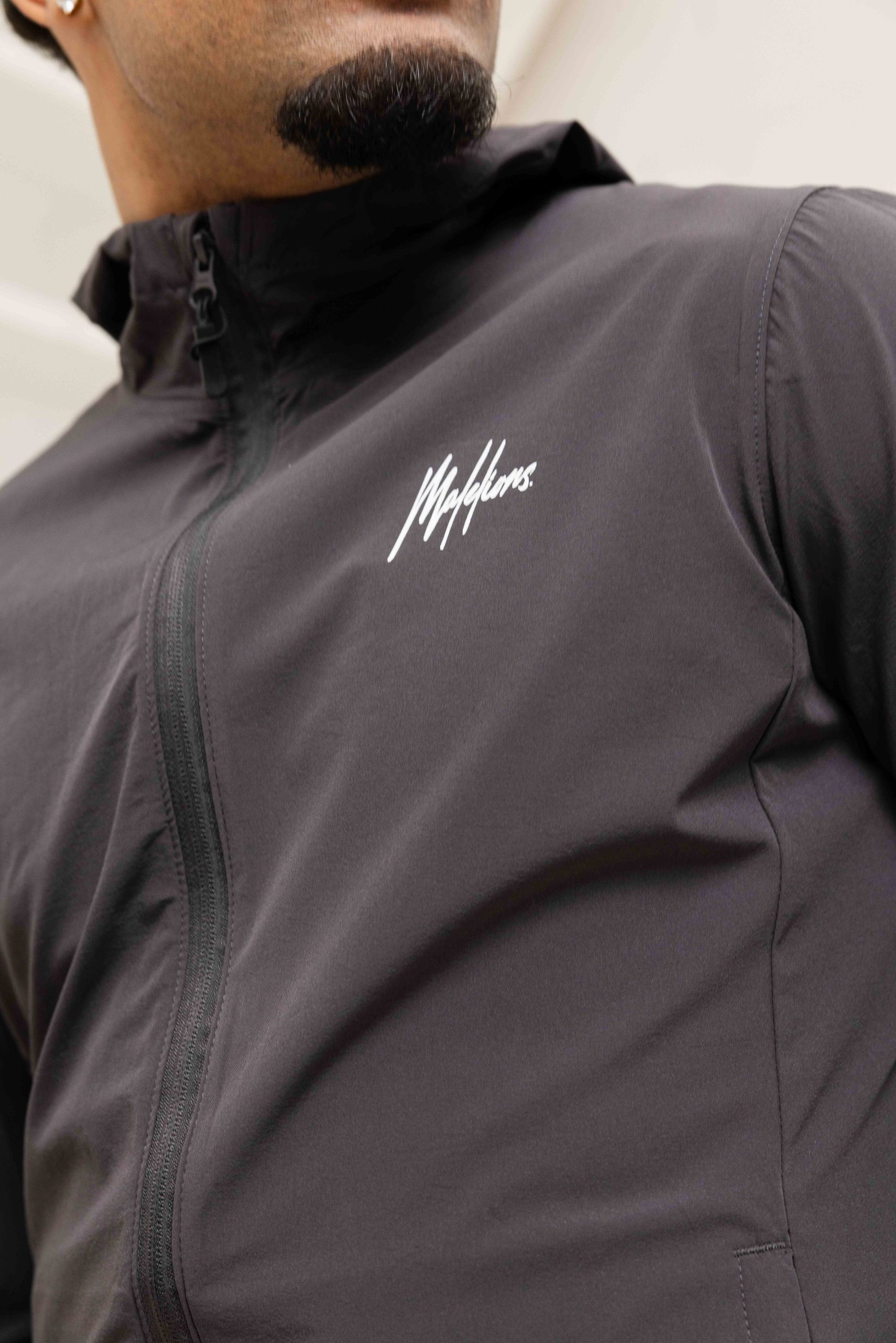 Malelions Sport Running Trainingspak Heren Donkergrijs