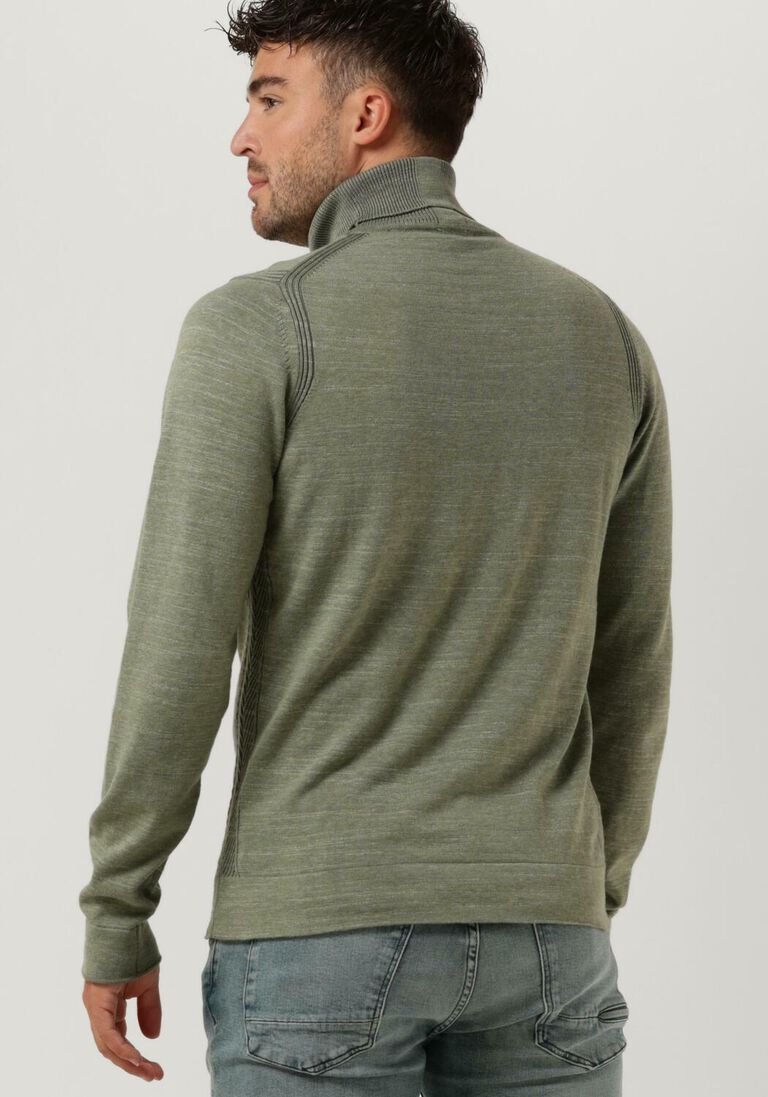 CAST IRON mint cast iron coltrui turtleneck cotton heather plated