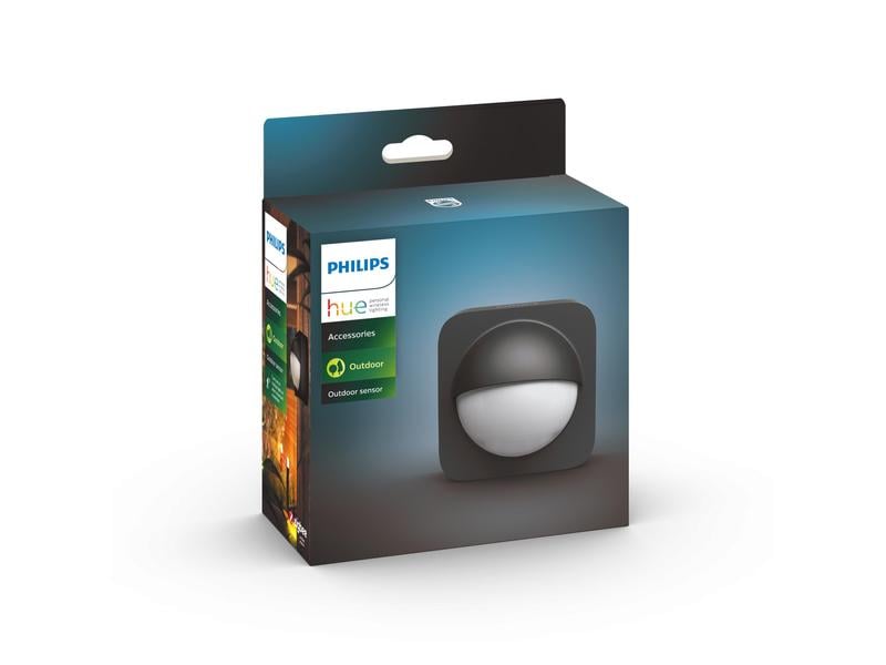 Philips Hue Zubehör Outdoor Sensor Schwarz Aussensensor