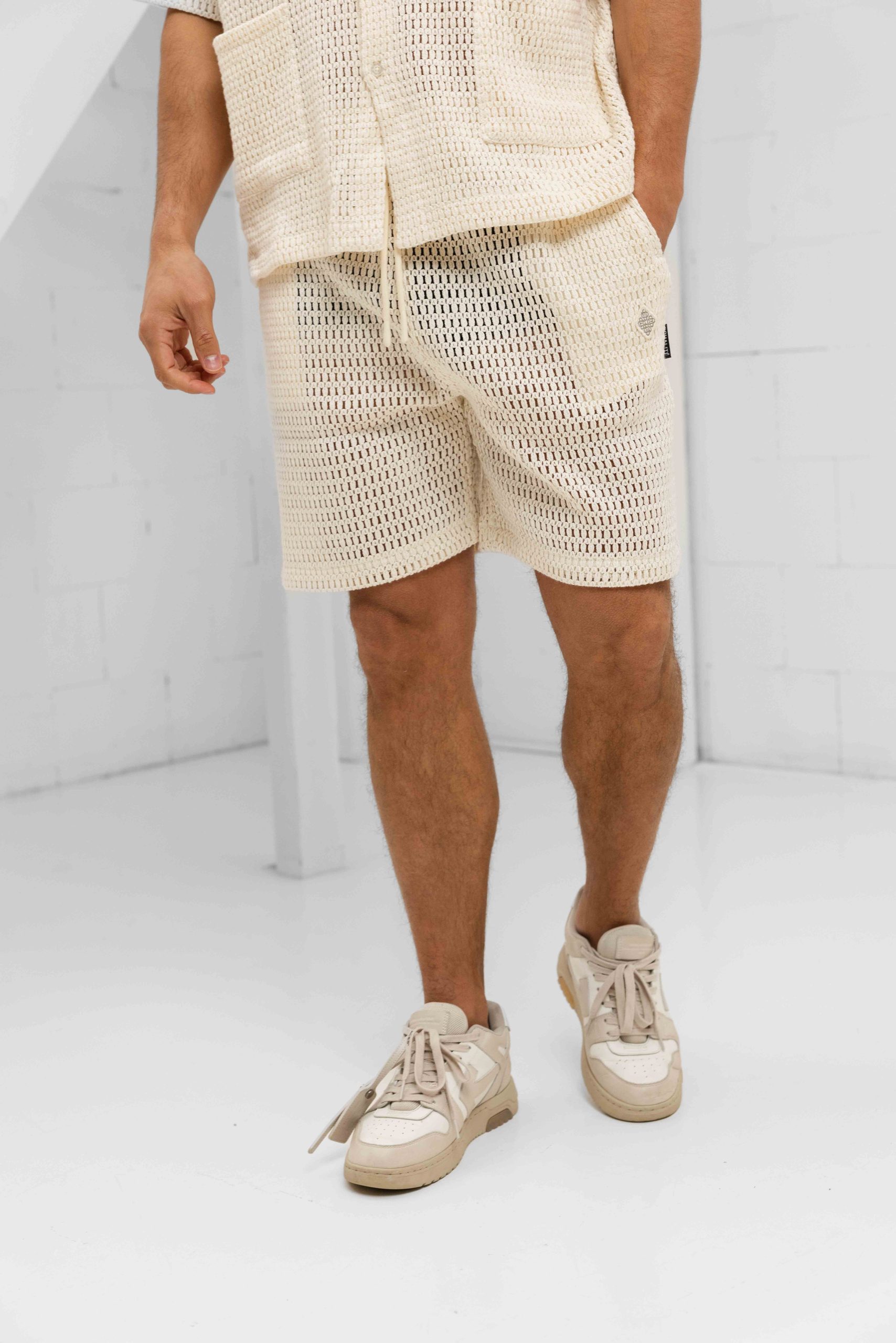 Equalité Lyra Knitted Croched Zomerset Gebroken Wit