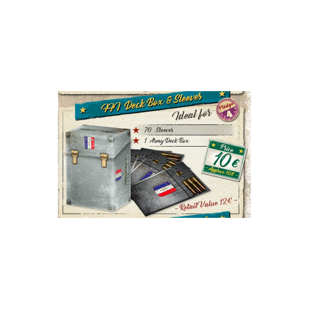 Heroes of WW2 : FFI Box & Sleeves