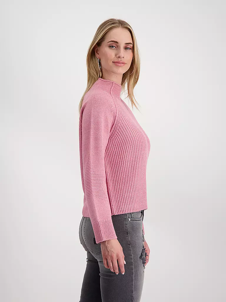 MONARI Rollkragenpullover  rosa