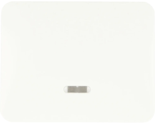 Busch-Jaeger 6543-24G-102 Bedieningselement met neonindicatielampje voor Alpha Nea dimmer, studiowit