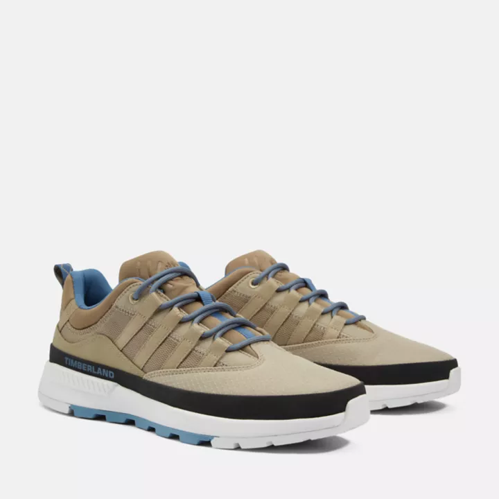 Basket basse à lacets Euro Trekker pour homme en beige