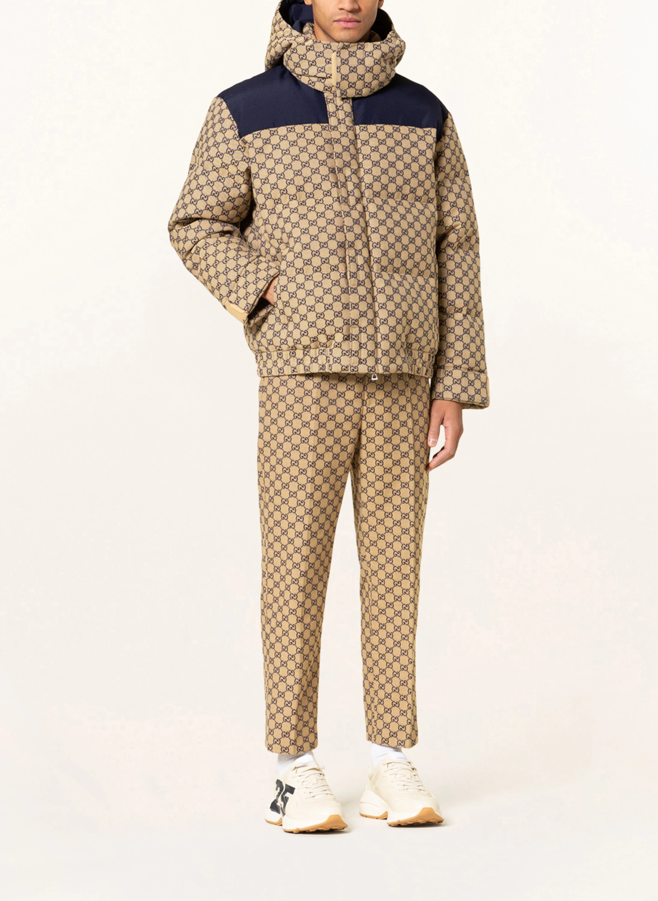 GUCCI Daunenjacke mit abnehmbarer Kapuze