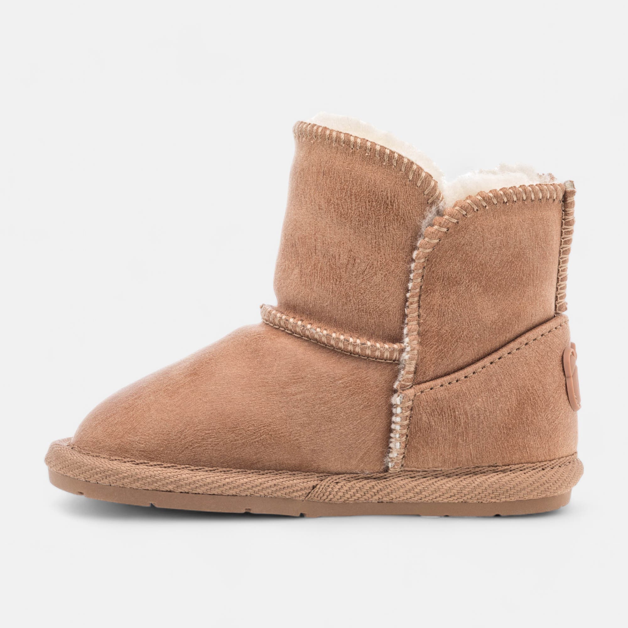 Bottines Bébé fille cognac