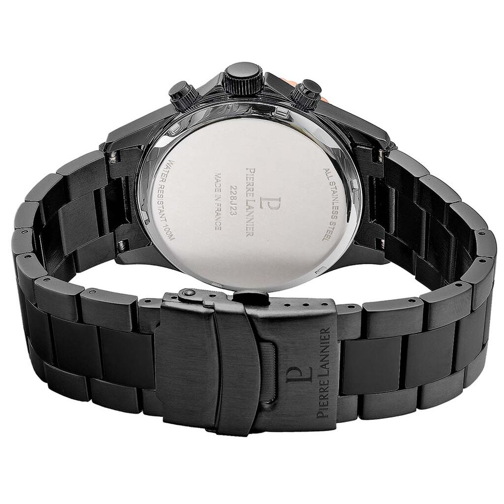 Montre Pierre Lannier Cronos Noir