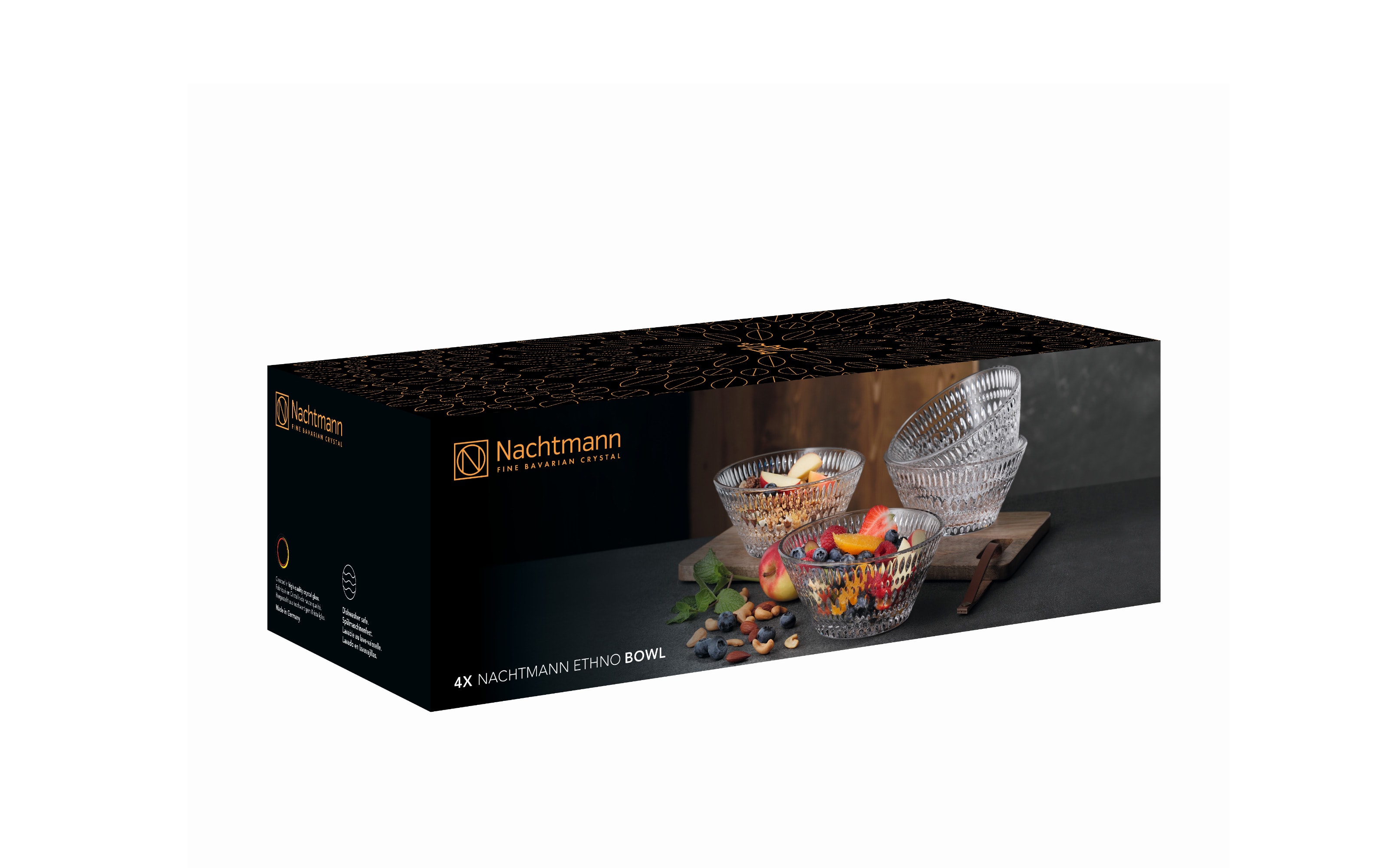 Frühstücksschale Set Ethno, 740 ml, 4 teilig