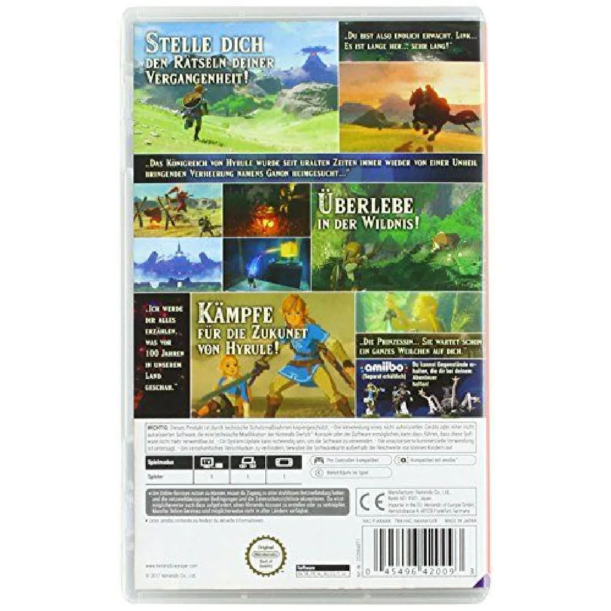Nintendo Switch Legend of Zelda Breath of the Wild