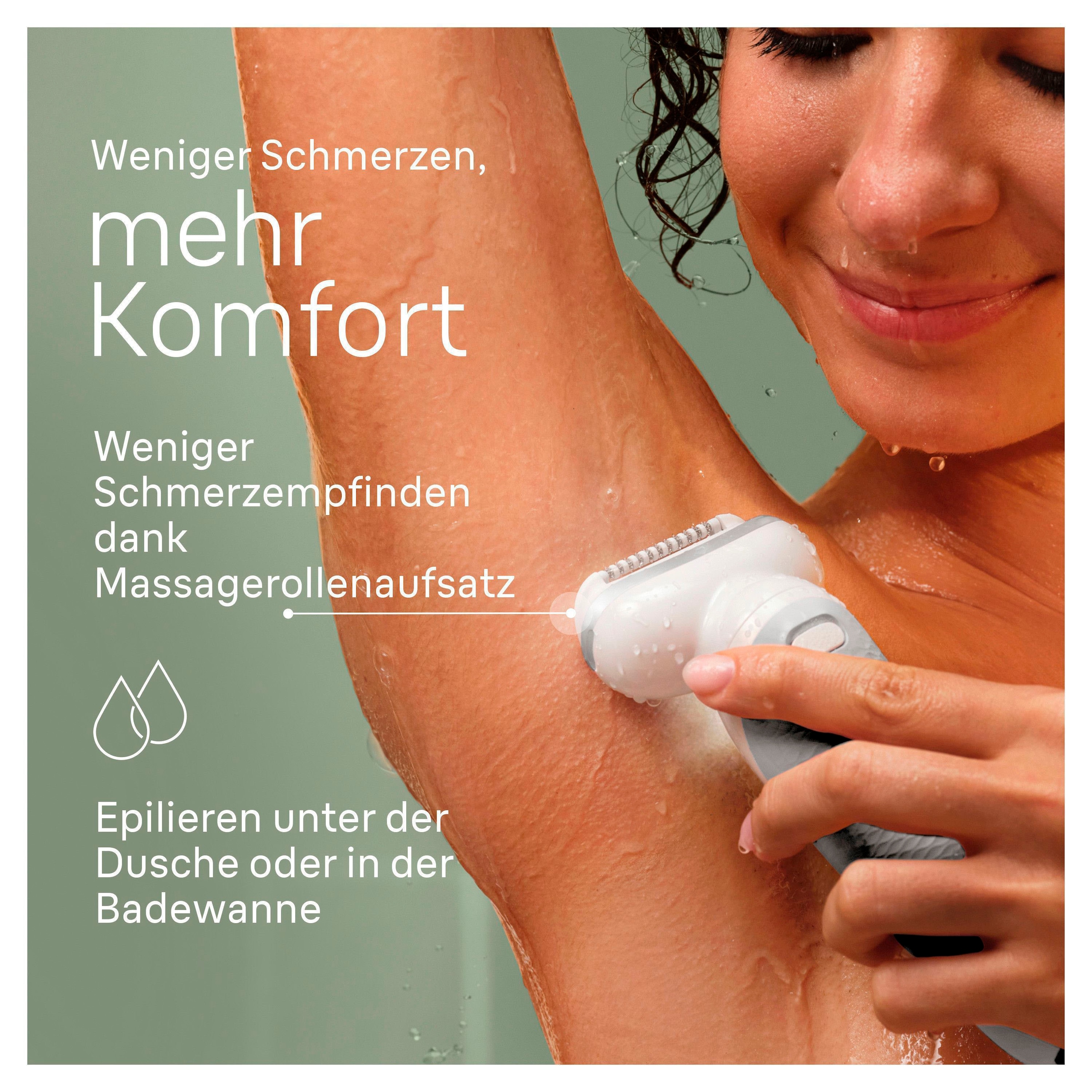 Braun Epilierer »Silk-épil 9 9-041« Rasier-& Trimmeraufsatz, mit Etui