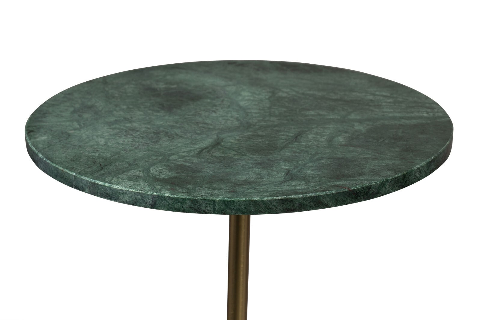 zuiver Beistelltisch rund GUNNAR 65 cm Marmor grün